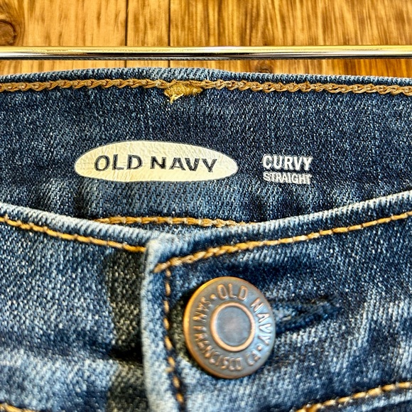 Old Navy Women's Curvy Mid-Rise Straight Leg Jeans Bundle - Picture 9 of 9